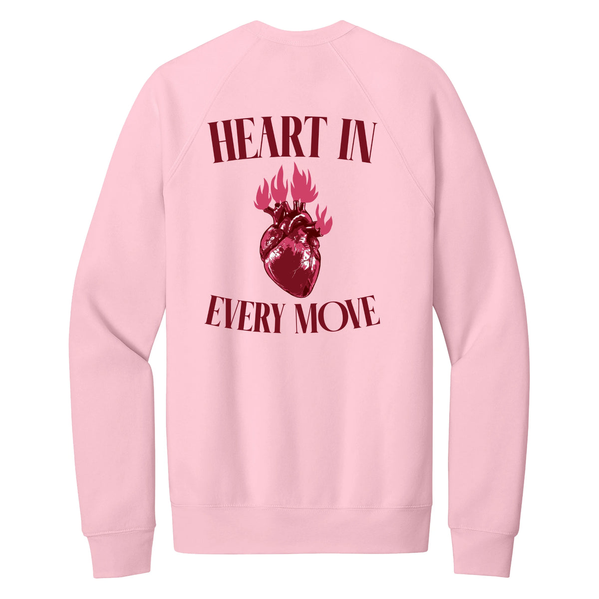 Heart In Every Move Crewneck Sweatshirt
